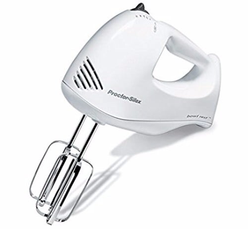 Proctor Silex 62535 White Bowl Rest 5-Speed Mixer Review